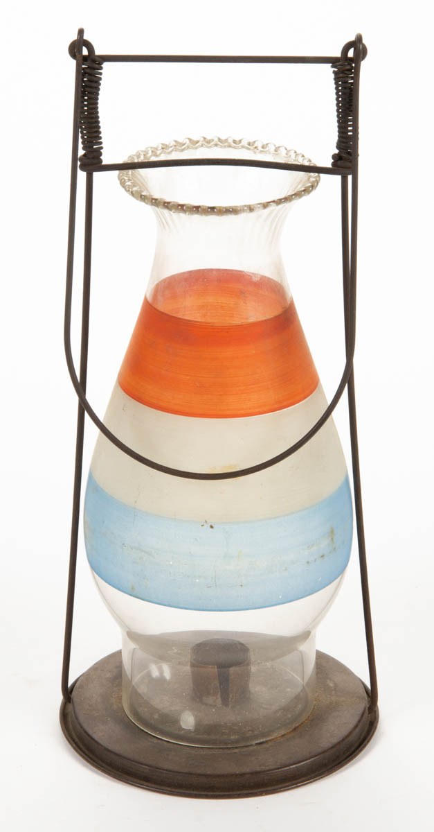 RARE MCKINLEY AND HOBART PRESIDENTIAL CAMPAIGN LANTERN
