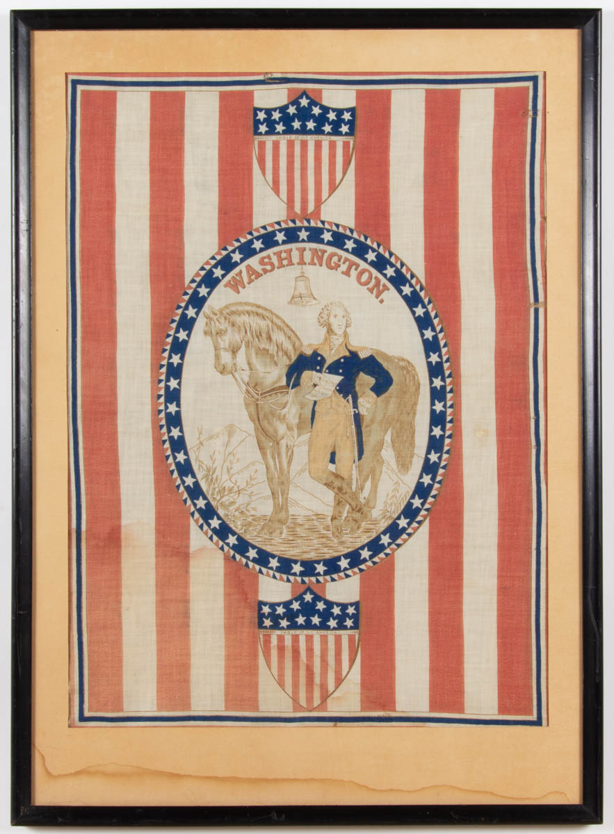 CENTENNIAL PATRIOTIC PRINTED PARADE FLAG BANNER