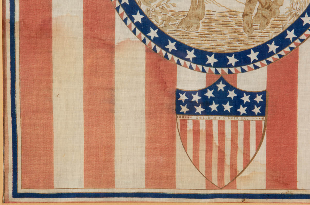 CENTENNIAL PATRIOTIC PRINTED PARADE FLAG BANNER