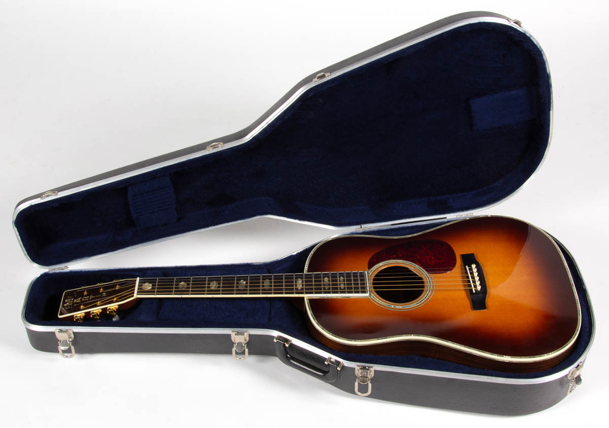 1988 MARTIN D-45 S SUNBURST ACOUSTIC GUITAR