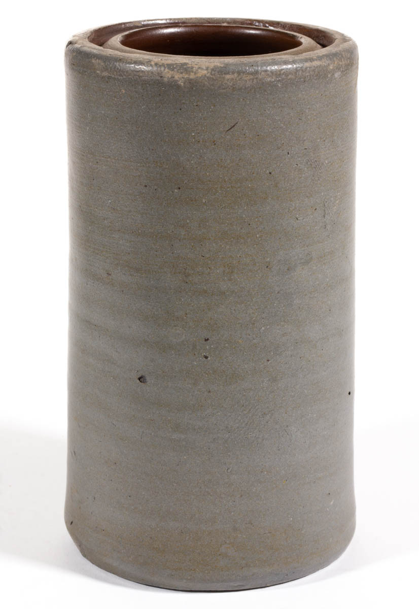 WESTERN PENNSYLVANIA DECORATED STONEWARE CANNER