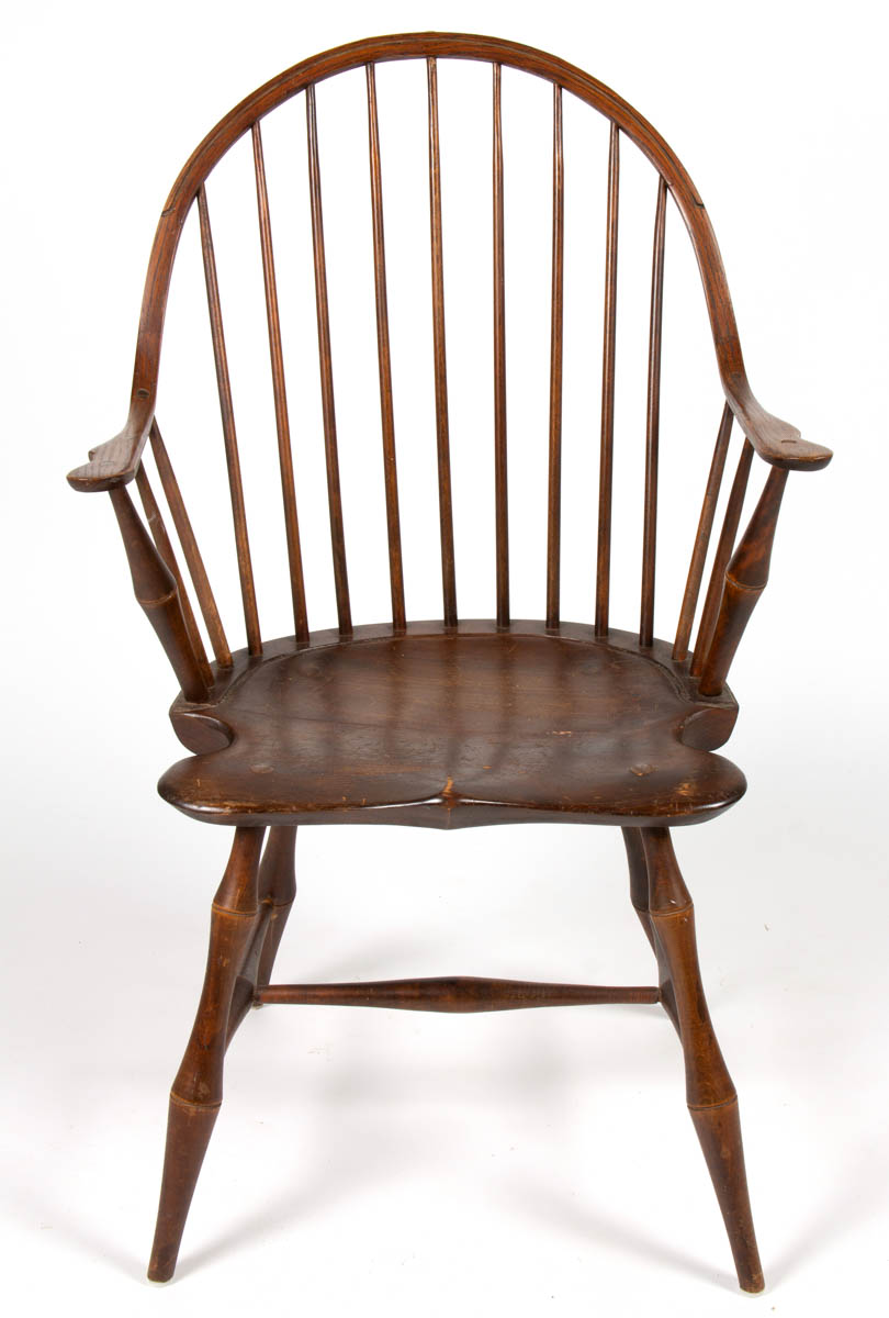 AMERICAN COUNTRY BOWBACK WINDSOR ARMCHAIR
