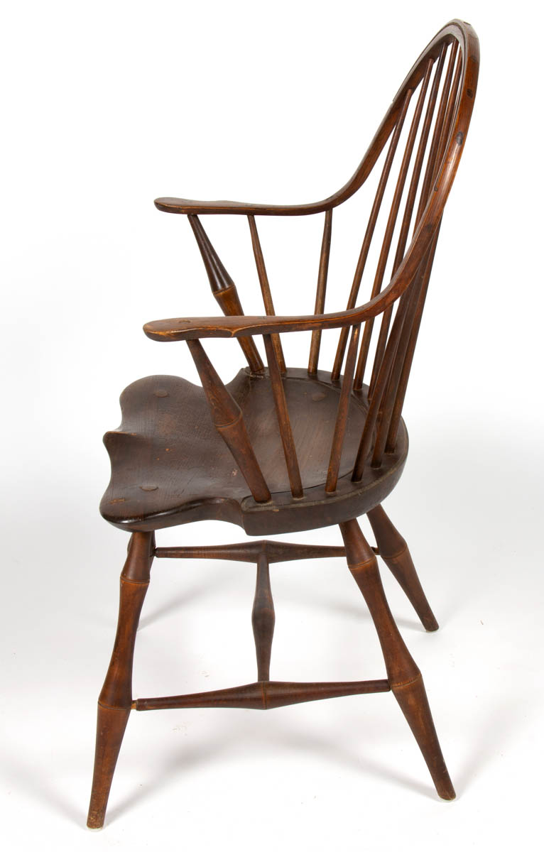 AMERICAN COUNTRY BOWBACK WINDSOR ARMCHAIR