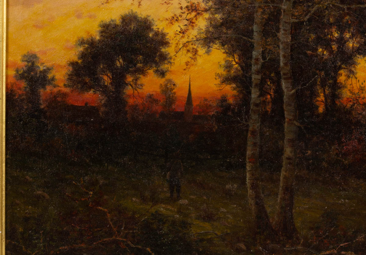 AMERICAN SCHOOL (19TH CENTURY) TONALIST LANDSCAPE