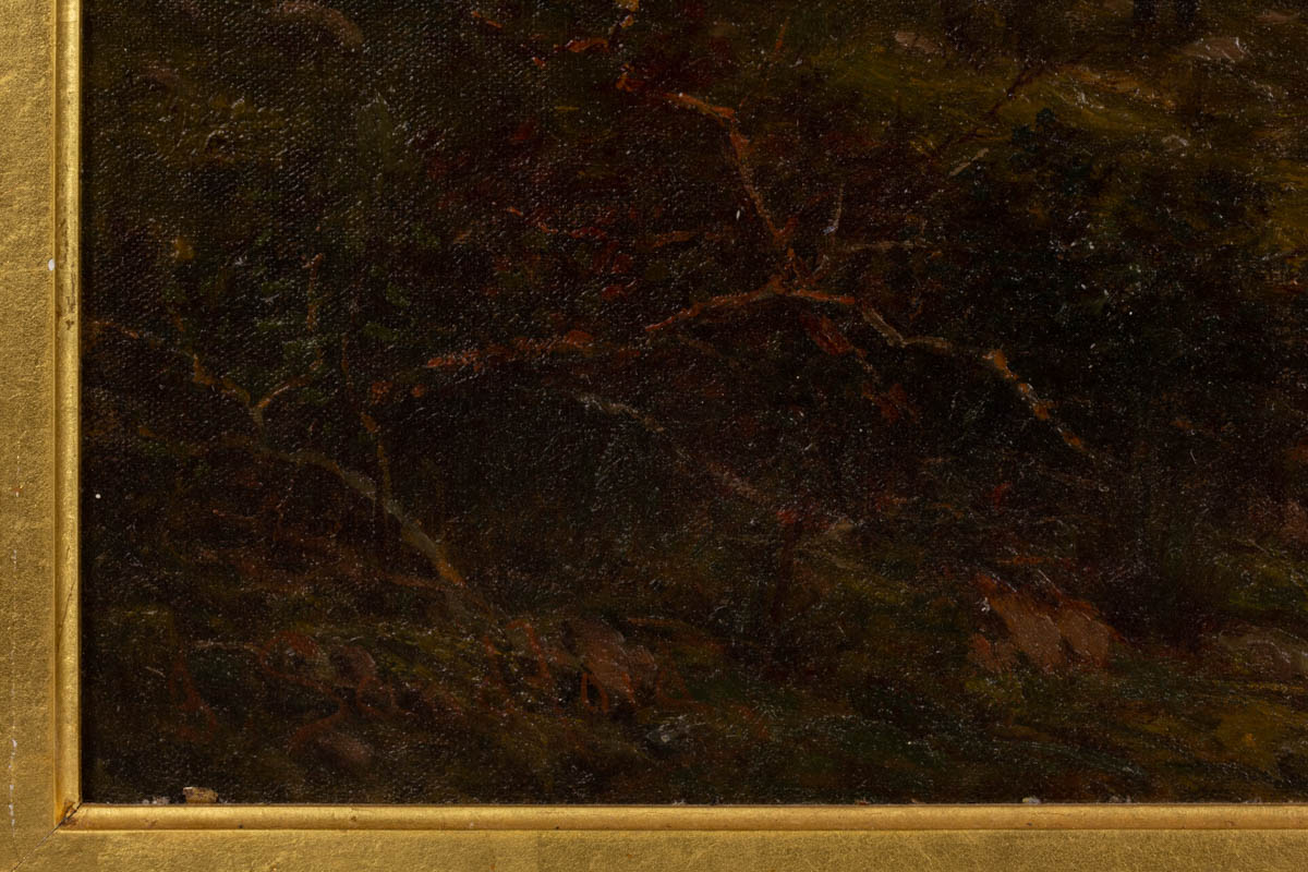 AMERICAN SCHOOL (19TH CENTURY) TONALIST LANDSCAPE