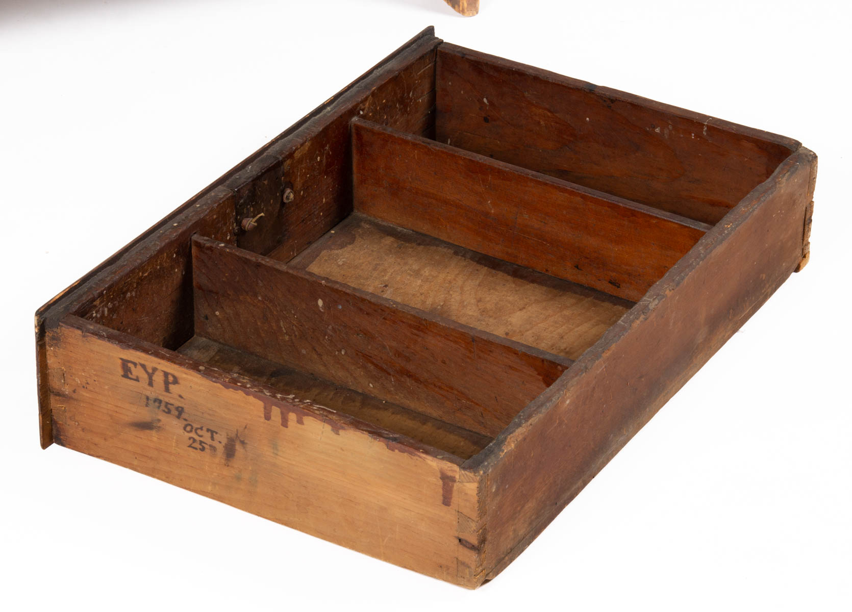 NEW ENGLAND PAINTED PINE DIMINUTIVE DESK