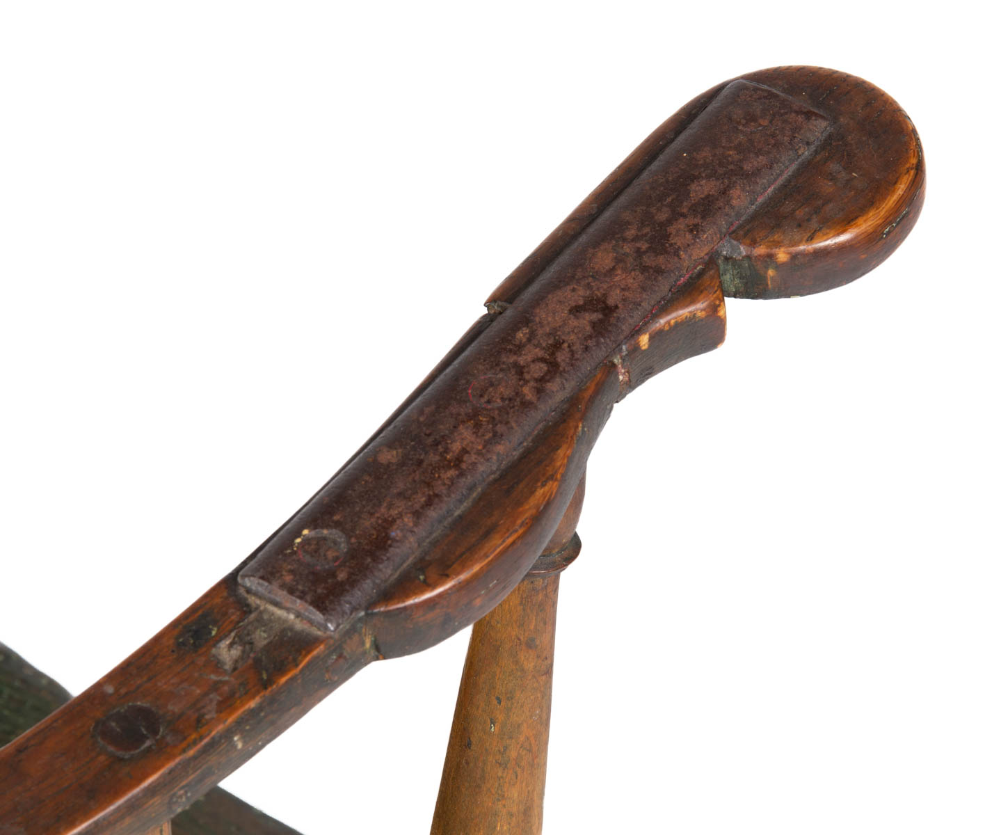 AMERICAN PAINTED WINDSOR LOW-BACK CHAIR