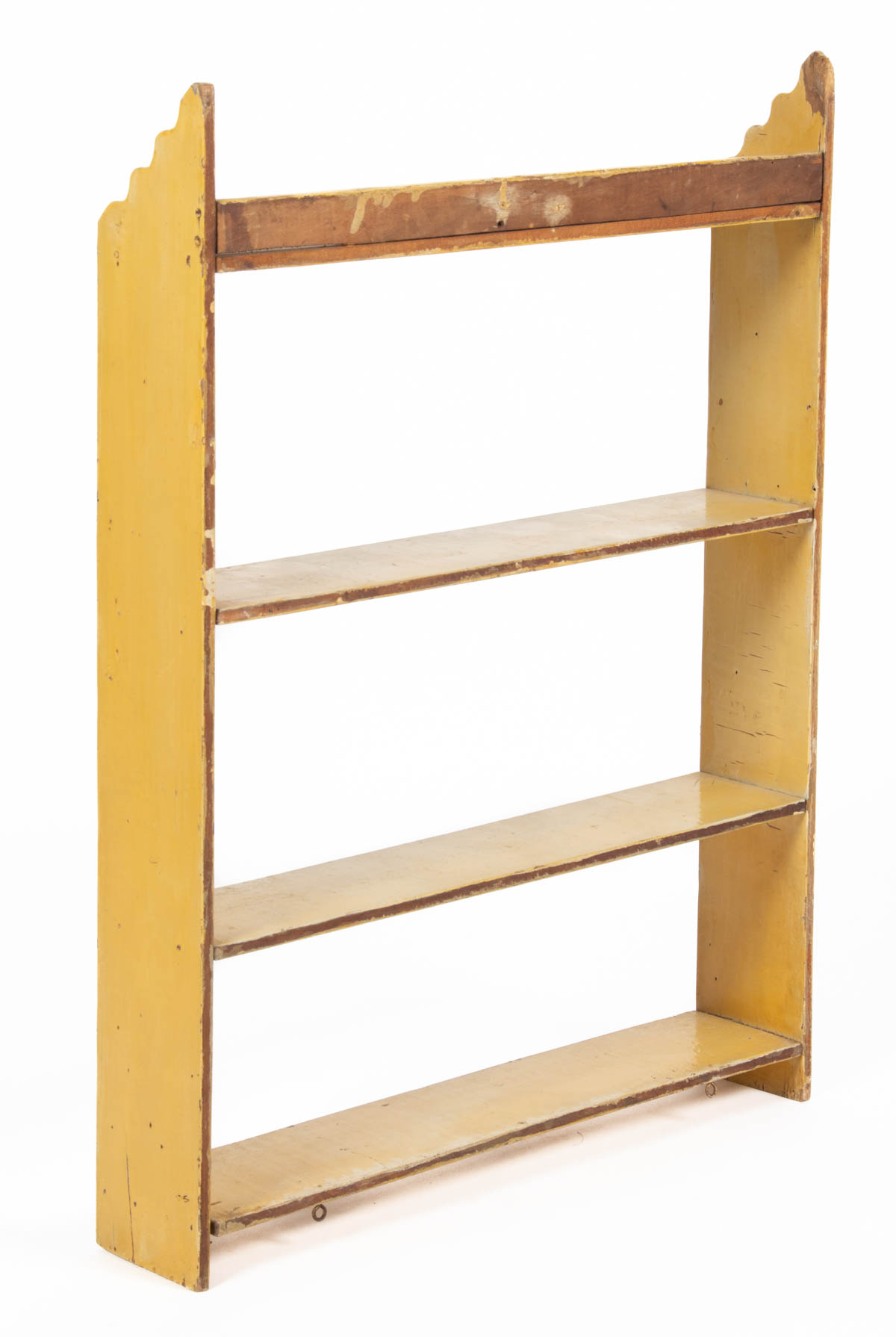 AMERICAN COUNTRY PAINTED HANGING SHELF