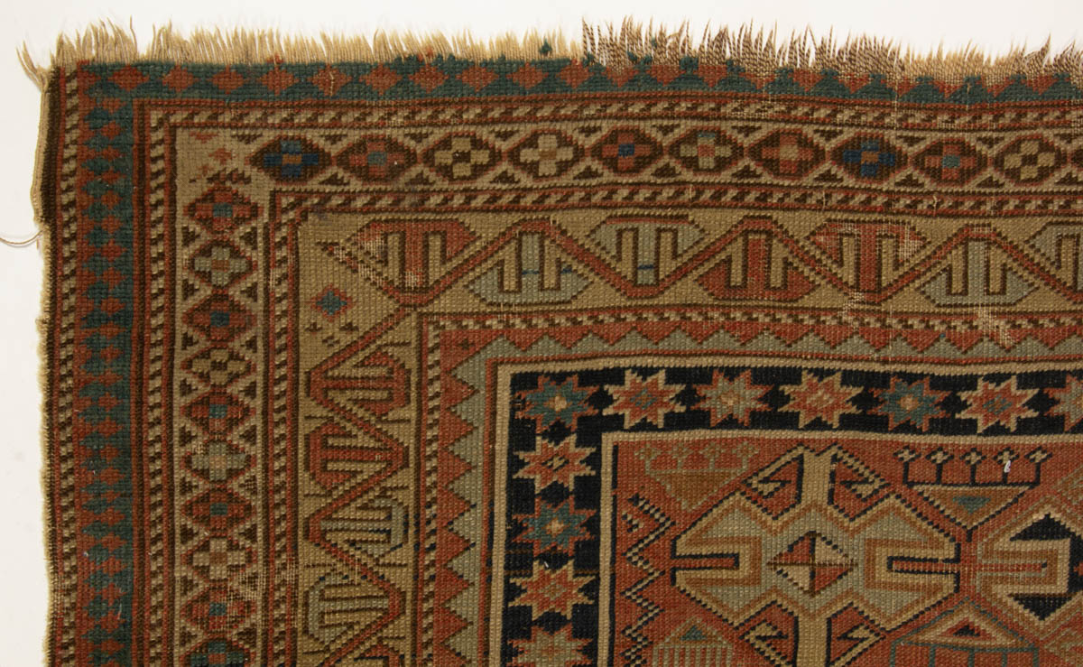 ANTIQUE PERSIAN SCATTER RUGS, LOT OF TWO