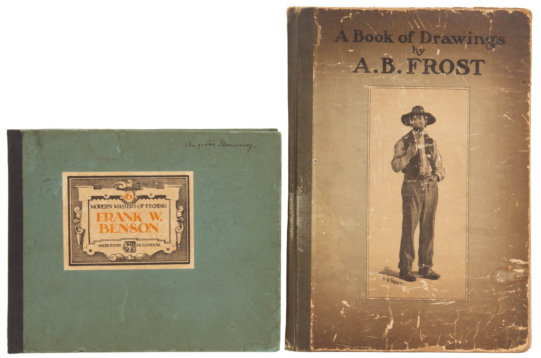 FRANK BENSON (AMERICAN, 1862-1951) VOLUME OF ETCHINGS