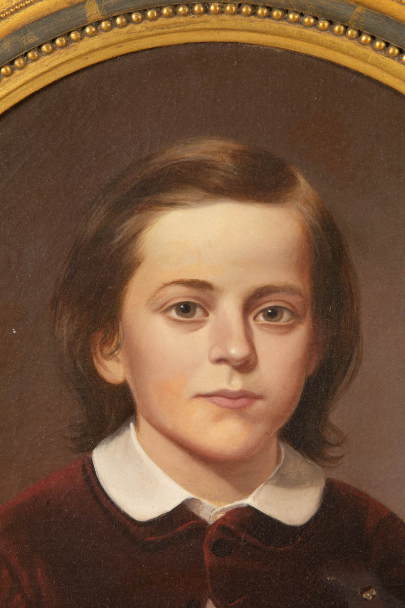 AMERICAN SCHOOL (19TH CENTURY) PORTRAIT OF A YOUNG BOY