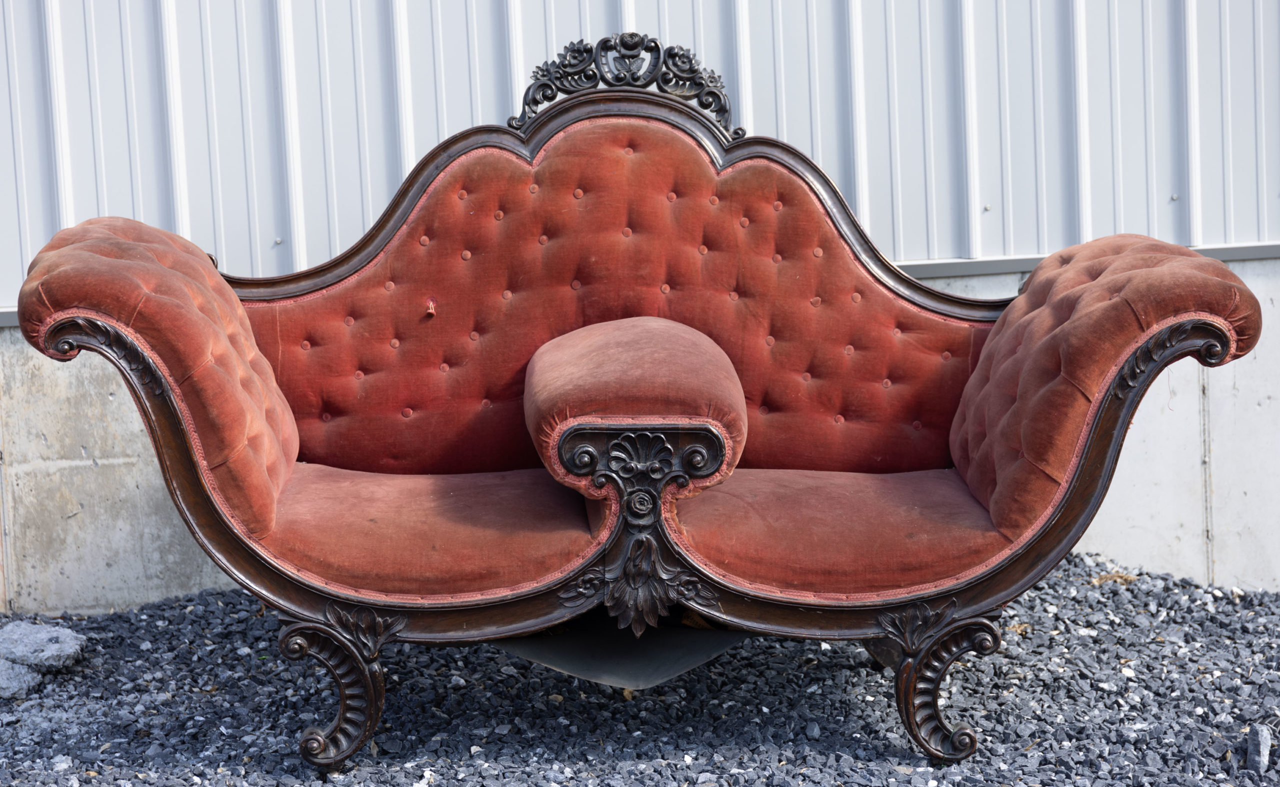 victorian parlor sofa