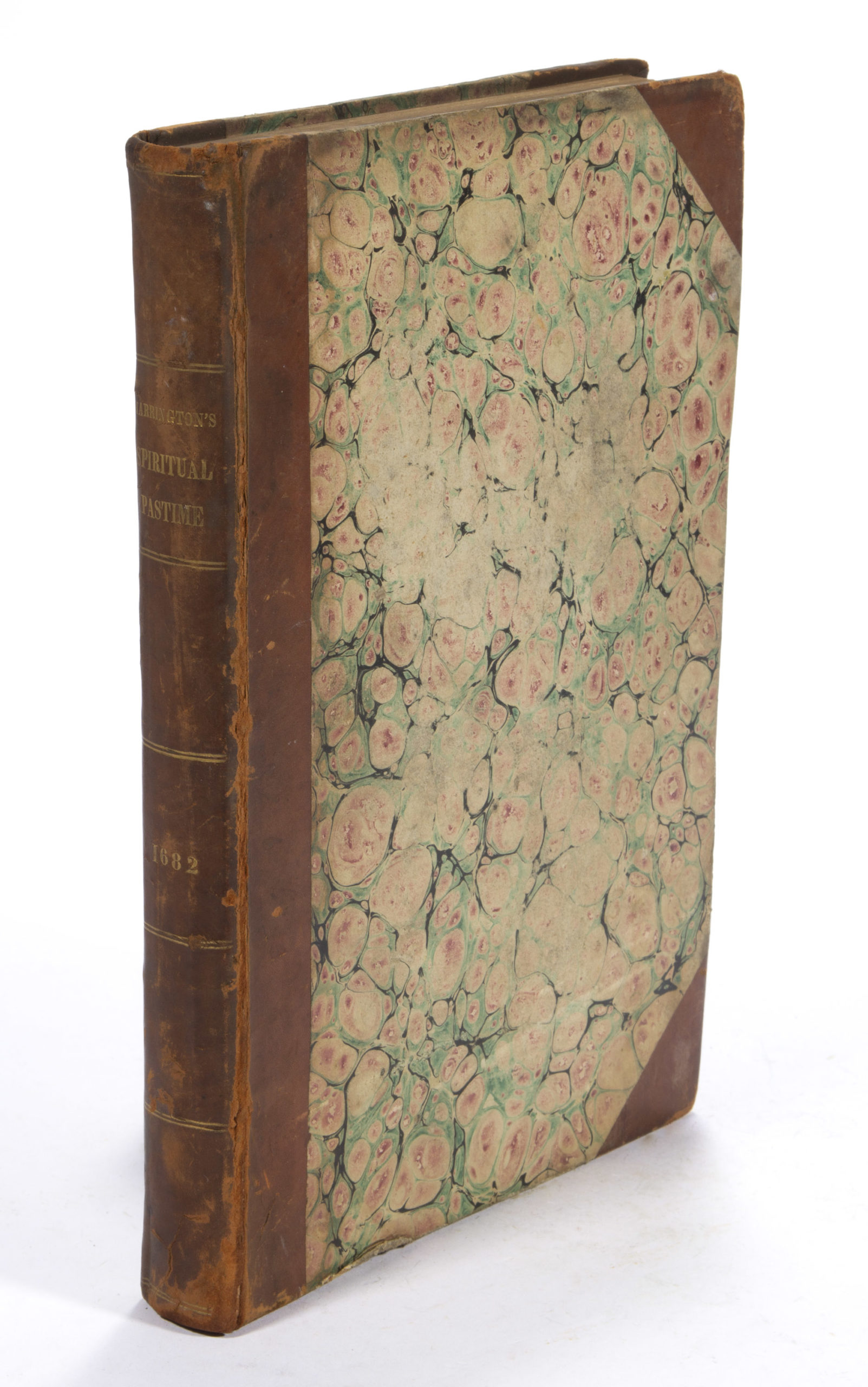 ANTIQUARIAN 17TH CENTURY RELIGIOUS VOLUME,