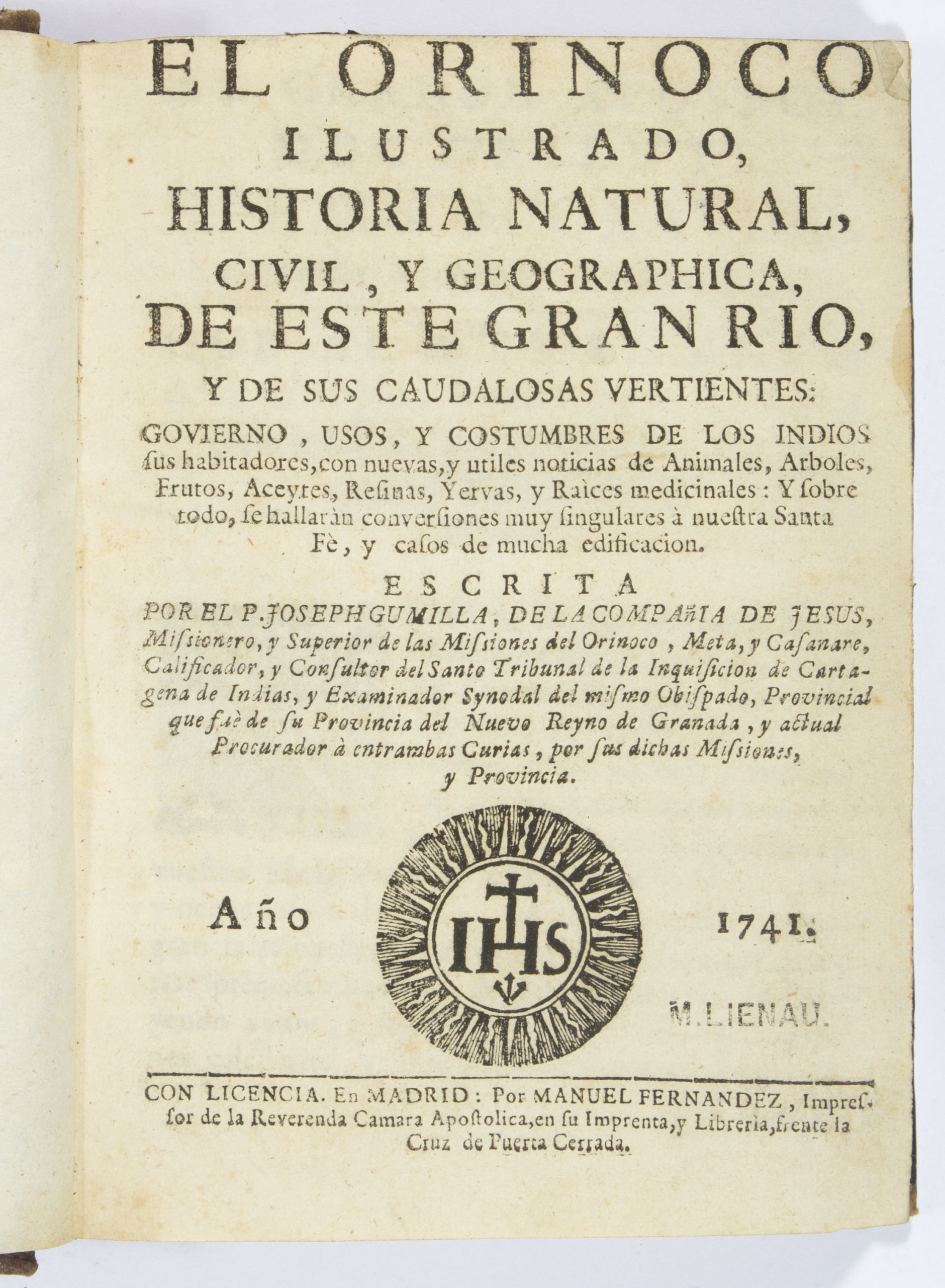 ANTIQUARIAN SPANISH LANGUAGE NATURAL HISTORY VOLUME,