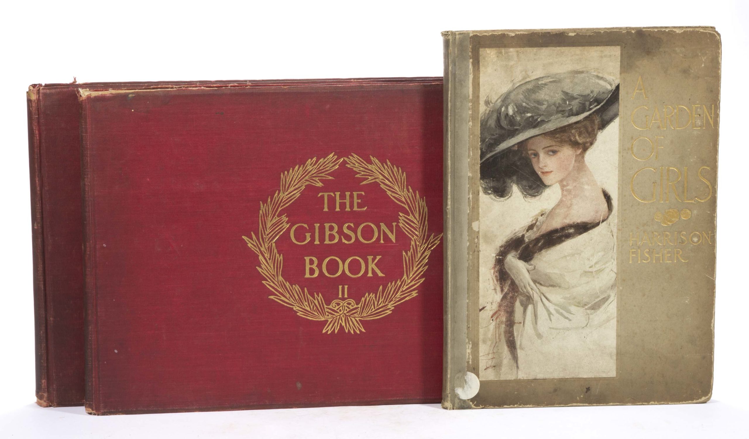 AMERICAN ILLUSTRATION ART VOLUMES, LOT OF THREE,