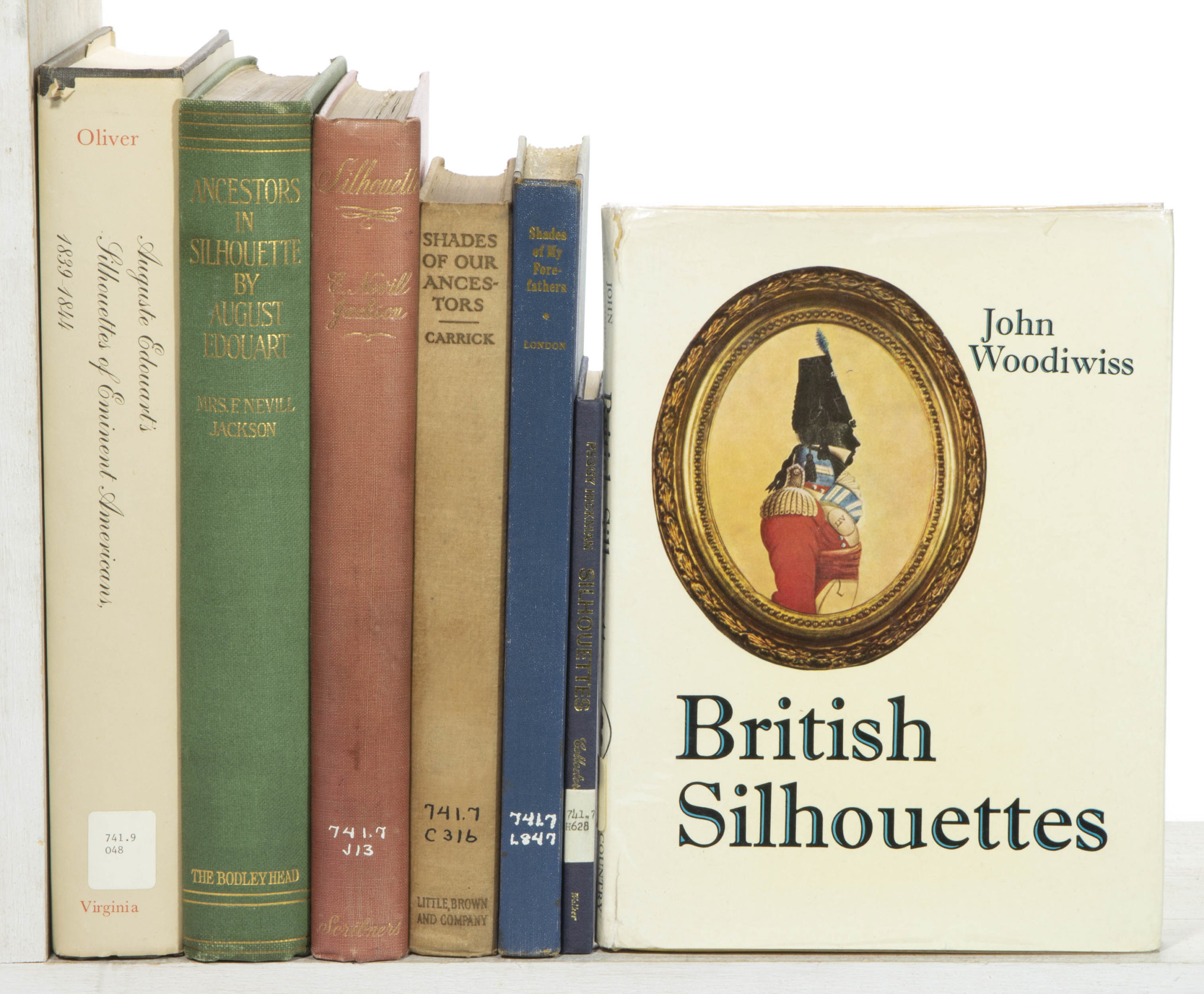 SILHOUETTE REFERENCE VOLUMES, LOT OF SEVEN,