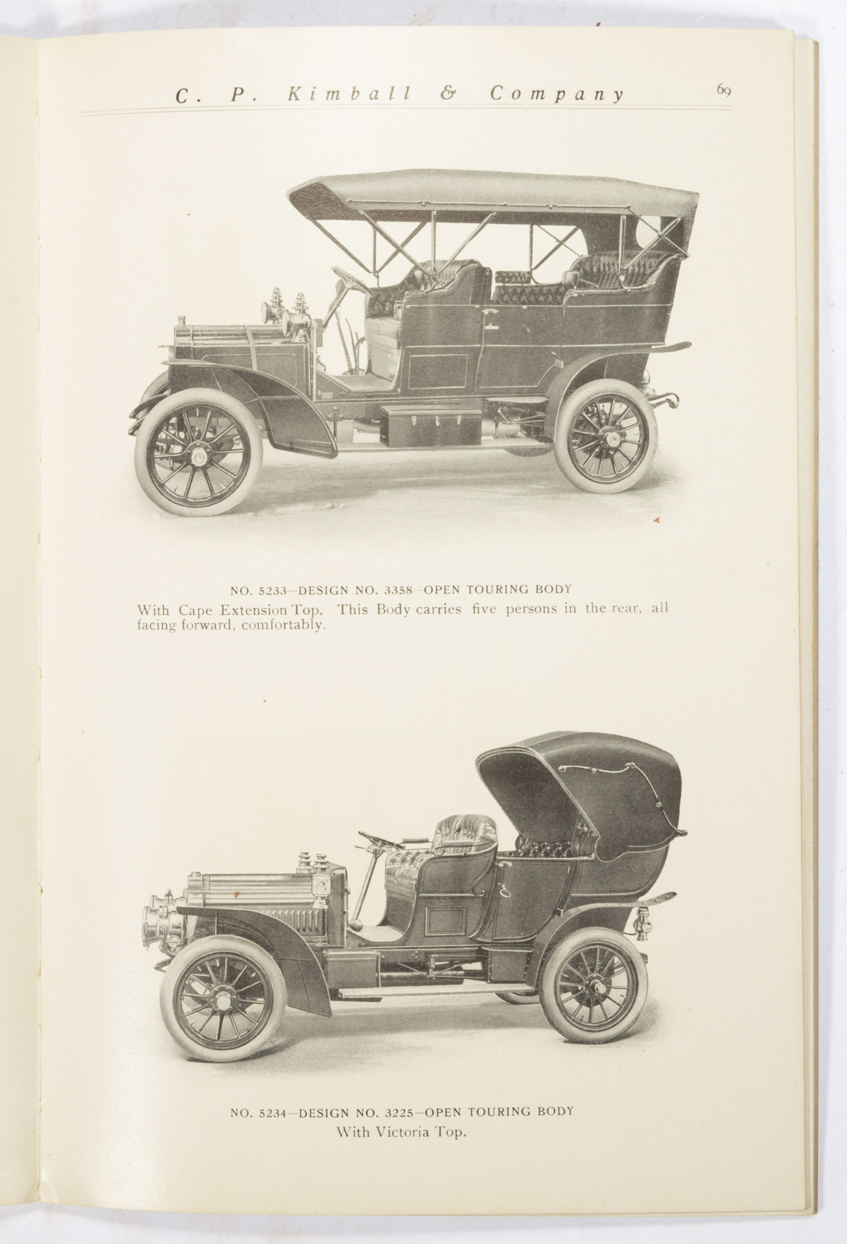 KIMBALL CARRIAGE AND AUTOMOBILE TRADE CATALOGUE,