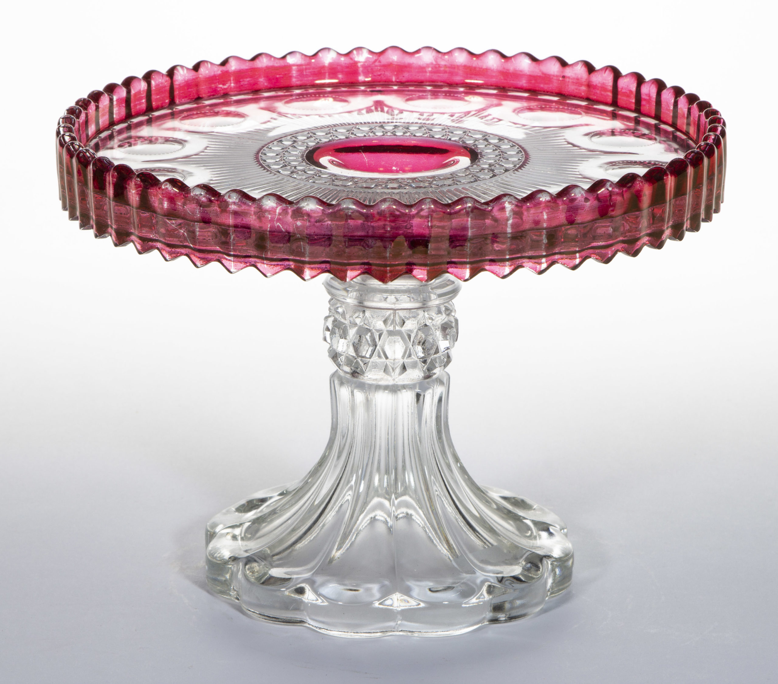 MANHATTAN – MAIDEN’S BLUSH-STAINED CAKE STAND,