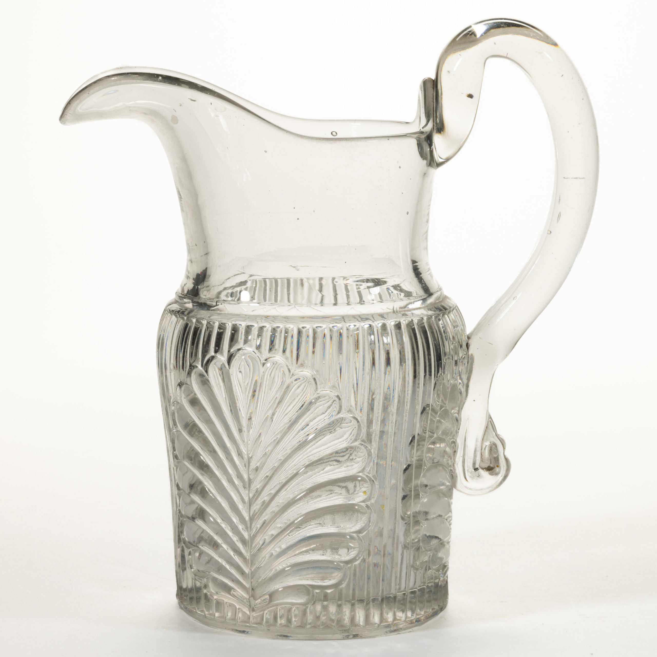 RIBBED PALM / SPRIG (OMN) WATER PITCHER,