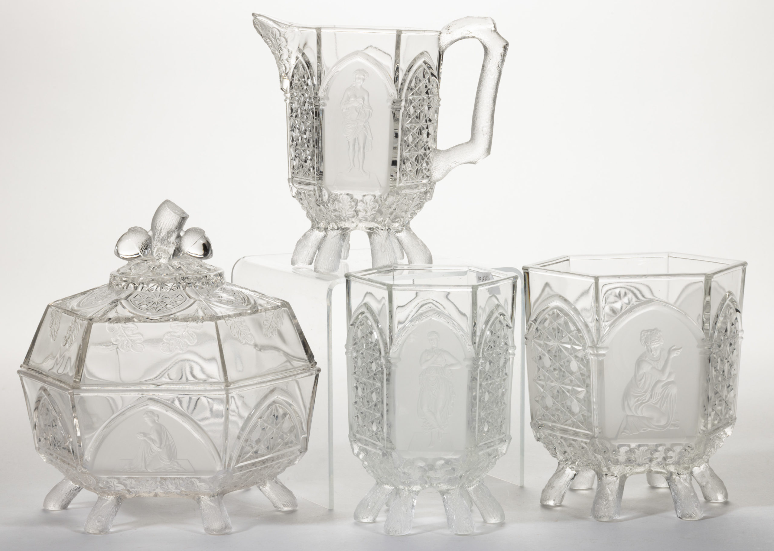 CLASSIC / GILLINDER NO. 403 FOUR-PIECE TABLE SET,
