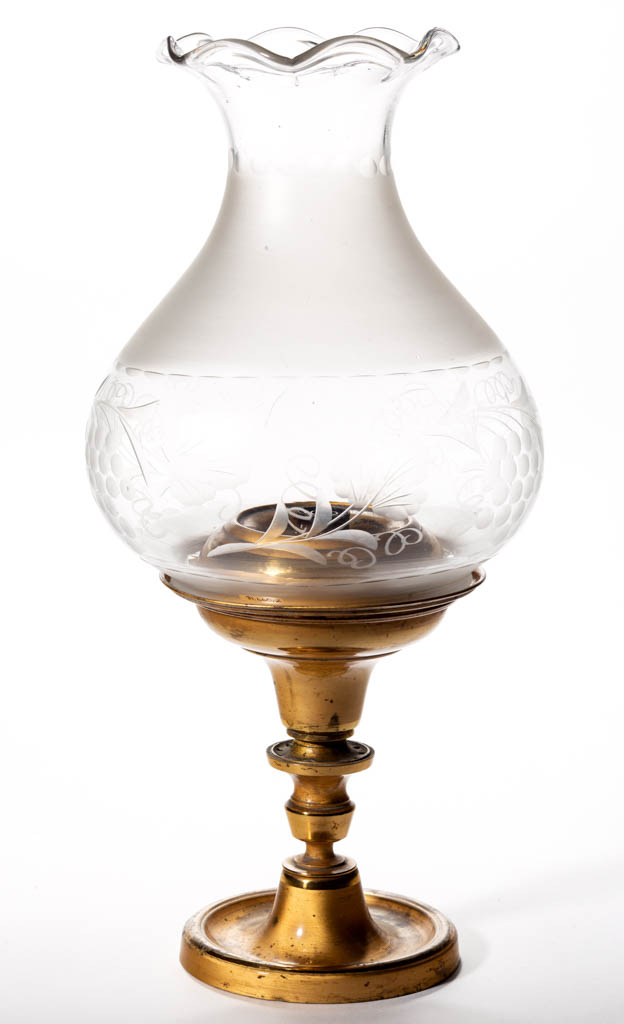 BRASS ASTRAL / SOLAR STAND LAMP
