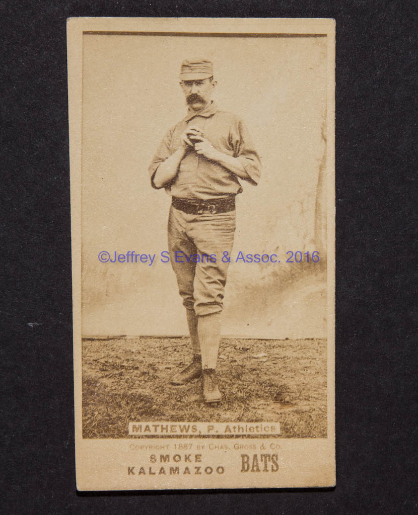 1887 KALAMAZOO BATS N690 BASEBALL CARD